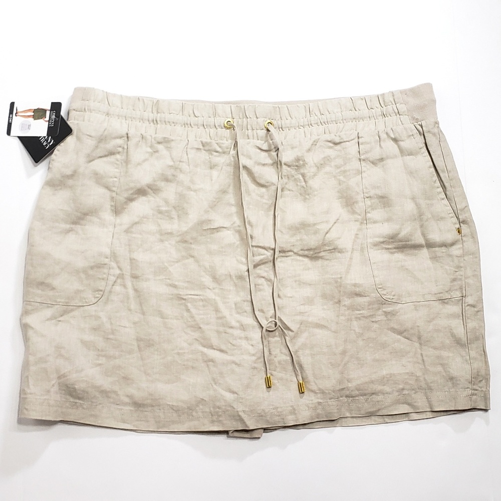 Ellen Tracy womens skort skirt built in shorts NWT